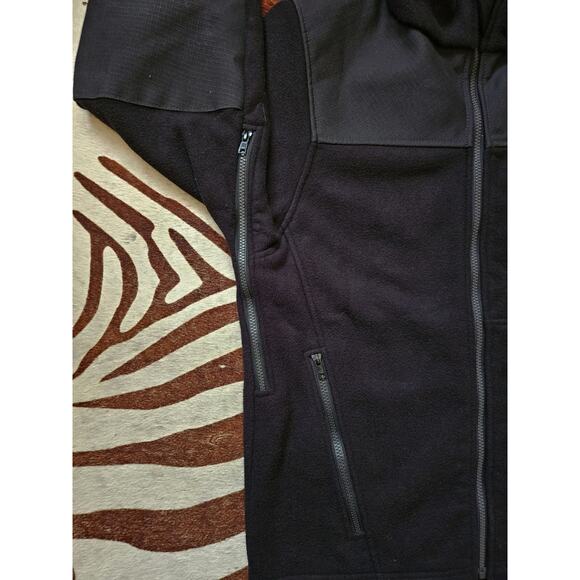 DragonWear Exxtreme FR Super Fleece Zip Jacket CAT ARC Men’s Black size L USA - Picture 4 of 9